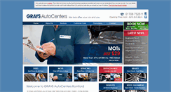 Desktop Screenshot of graysautocenters.com